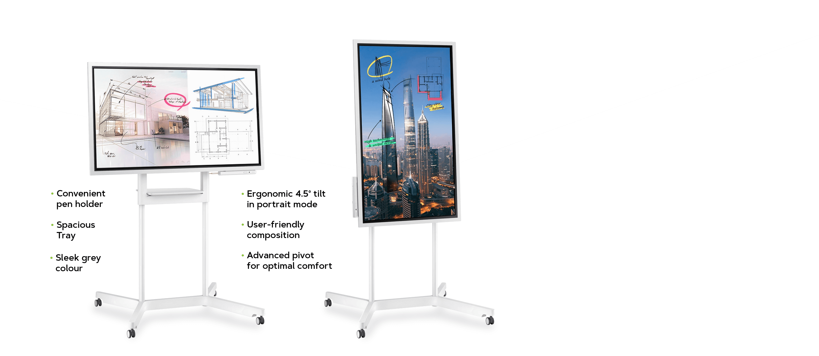 Samsung Flip Interactive Digital Flip Chart LH55WMHPTWC/EN